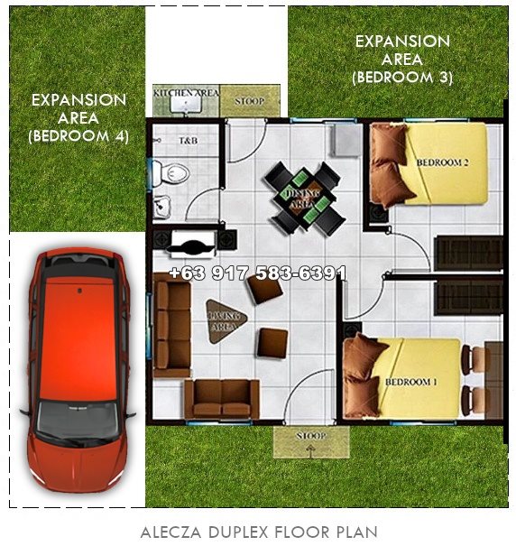 Alecza Duplex in Bria Homes Trece Martires is near Camella Carson Alecza Duplex in Bria Homes Trece Martires is near Camella Carson House for Sale