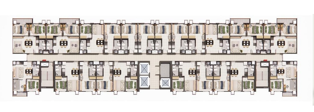 Zentria Condominiums 1br-flexi - Condo for Sale in Tagaytay Metro Zentria Condominiums